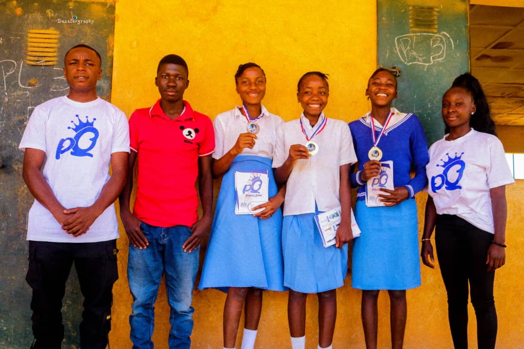 promotingqueens's tweet image. 5/ 🤝 Dream Team in Jos: Shoutout to Mrs. Cecilia Amusa, the head teacher! GCEC Jos, our chess haven, embraced collaboration. Chess club, branded Promoting Queens notebooks, and 5 chessboards - we left a mark! 🙌💙 #DreamTeam #ChessMagic