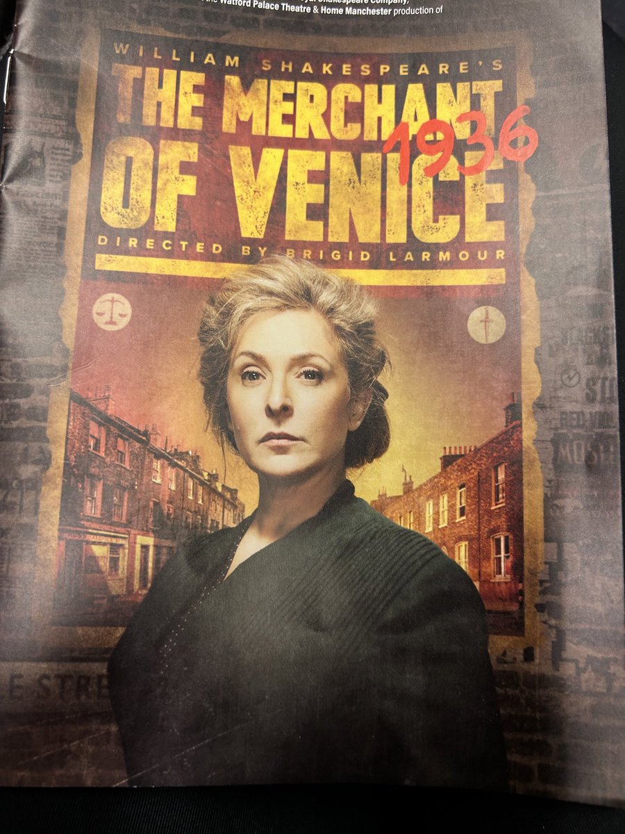 So good, and so timely, and I was sobbing at the end! 
#MerchantofVenice1936