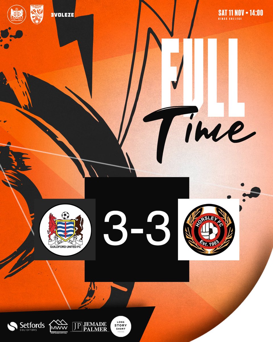 GuildfordUnited's tweet photo. Disapointing result with lots of positives to take
⚽️⚽️ Luis Emanuel
⚽️ @JNipper94 Sponsored by @sandhatatech 
🎯🎯 Nasim Fares
🎯 Luca Le Page
⭐️  @BobbyMo67449741 https://t.co/YVd2VCN3Mc
