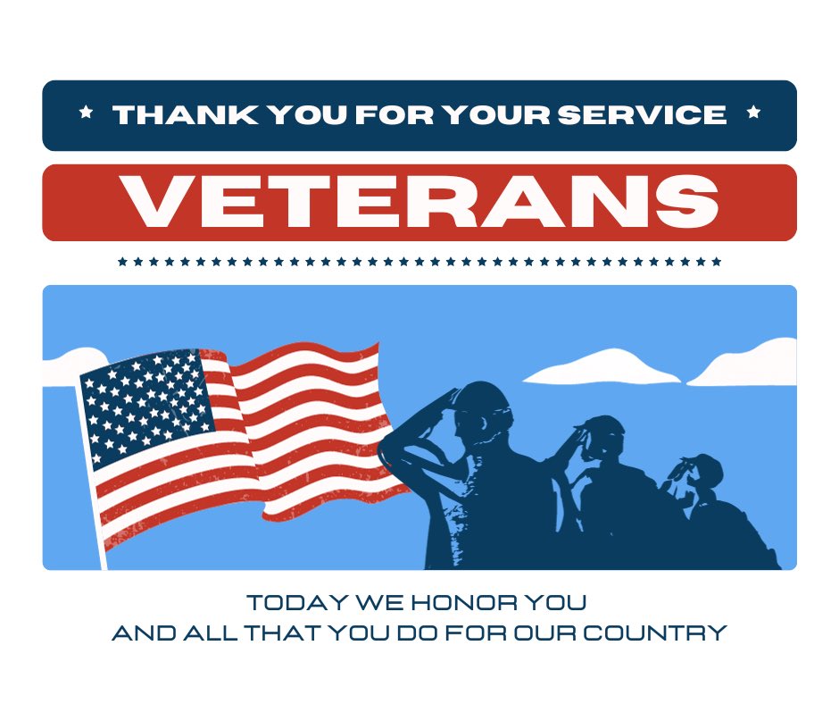 Thank you to all of our Stockton Veterans for your faithful and sacrificial service to our nation and our community. We honor you and we appreciate you! May you and your families be blessed this Veterans Day.