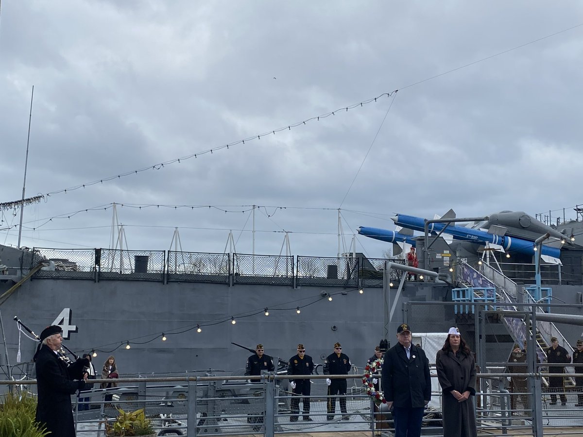 Each year, it is a pleasure to join our CSEA friends at their wonderful Veterans Day Ceremony at Buffalo Naval and Military Park. A great showing in support of our brave veterans for #VeteransDay.