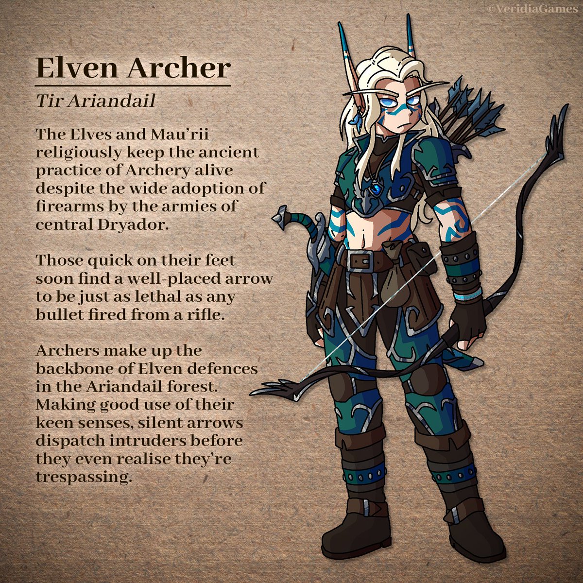 VeridiaGames's tweet photo. Our new showcase on Patreon shows off the Elven Archers of Veridia!๐นSupport us and get your exclusive disount when we go to launch Veridia๐
Learn More: https://t.co/Q3Qyvc4baJ
#Veridia #elves #showcase #tabletopgaming #tabletopgames #tabletop #tabletoprpg #ttrpg https://t.co/qPD7FLhjr0