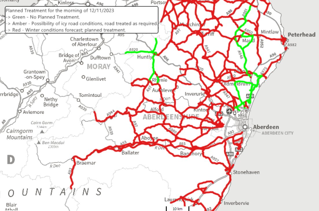 Aberdeenshire Roads tweet media