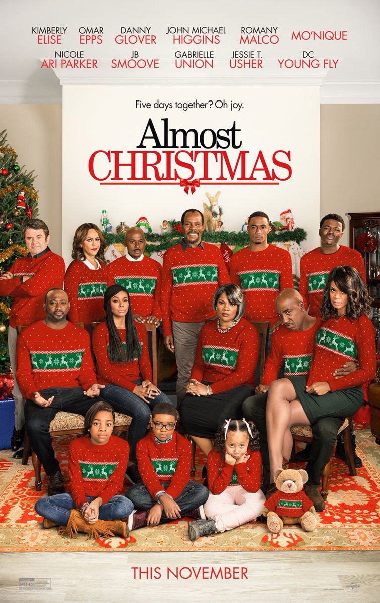 247LC's tweet photo. November 11, 2016, ‘Almost Christmas’ drops in theaters 🎞️ https://t.co/y7jeFQEsP0