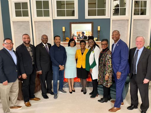 The 10th Legislative District held a meet and  greet , supporting Prince George County's County Executive, Angela Alsobrooks, in her run for the U.S. Senate.  It was a pleasure being there to offer my support as well!