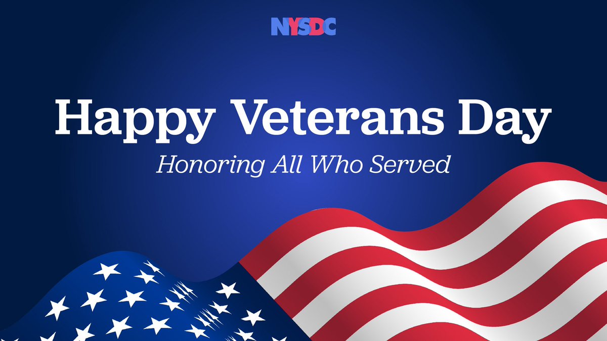 Nothing will ever truly be enough to repay the men and women for the lasting impact they have had on their communities and the good they have done for the State of New York and their country. Today we honor and praise them for all they’ve done. Happy Veterans Day!