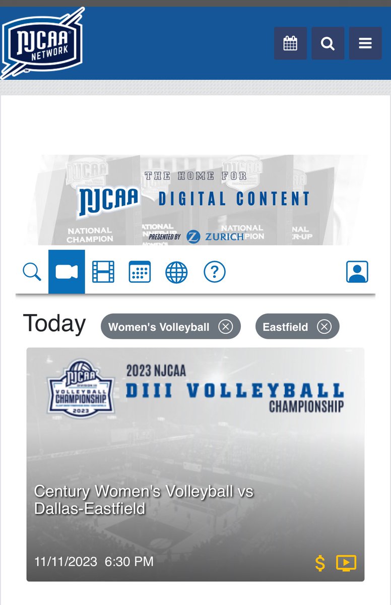 Let’s send a HUGE good luck to <a href="/taryndoiron7/">taryn doiron</a> as she competes in the NJCAA National Championship tonight at 6:30!

Game will be live streamed and only $5 to tune in! 

njcaa.org/network/landin…

Let’s go T and <a href="/VolleyballEfc/">Eastfield Volleyball</a>!! Bring home the title!! 🏆🏆