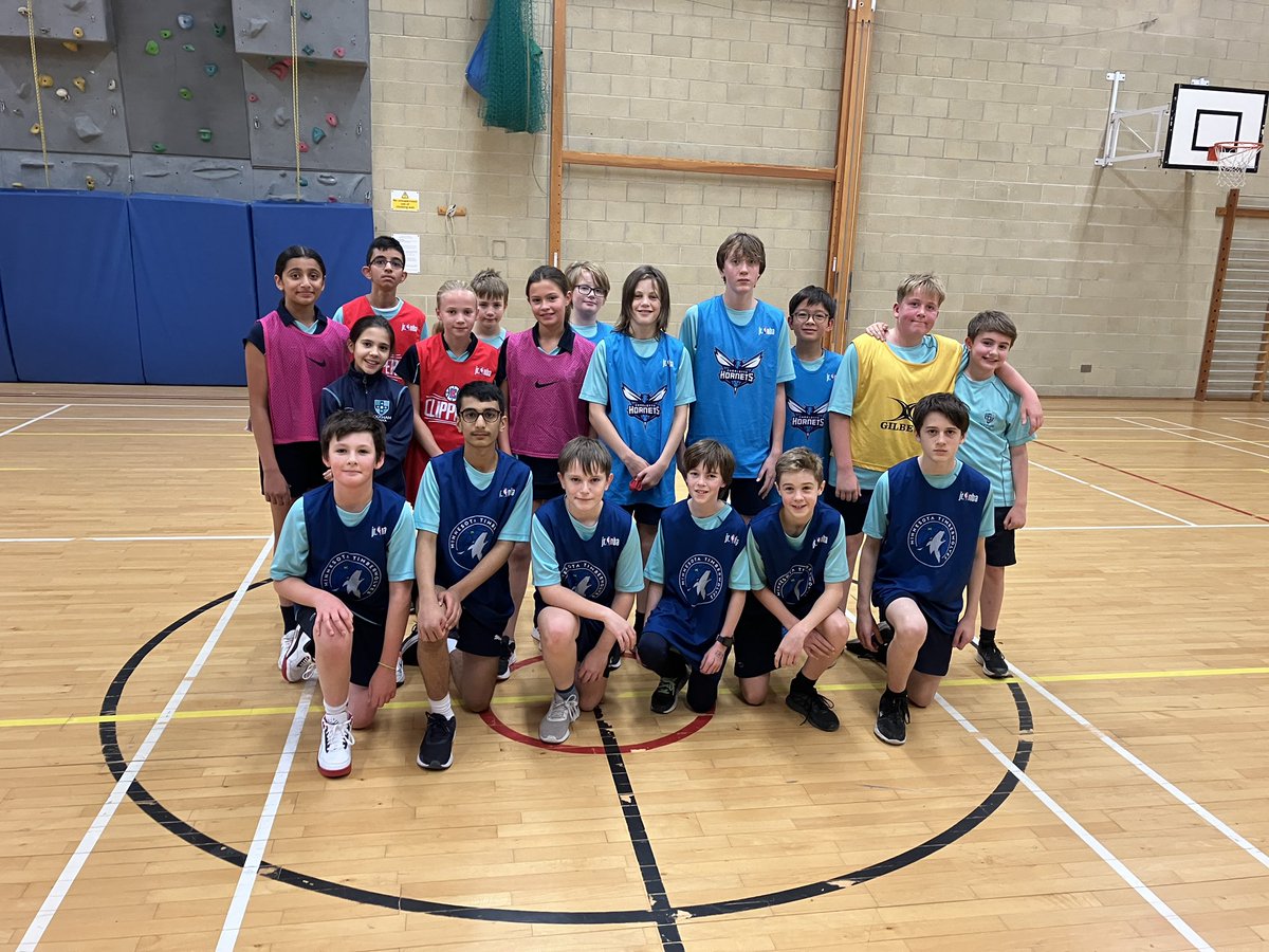 Fun inter-house basketball tournament this afternoon. PENDLE our overall winners 🏆🥇🏀