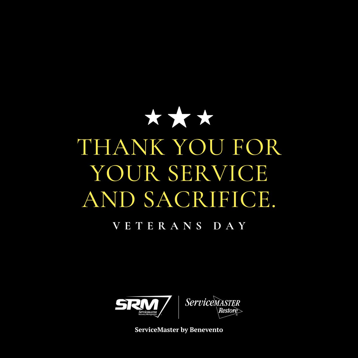 To our Veterans and Veteran families, thank you for your service and sacrifice.