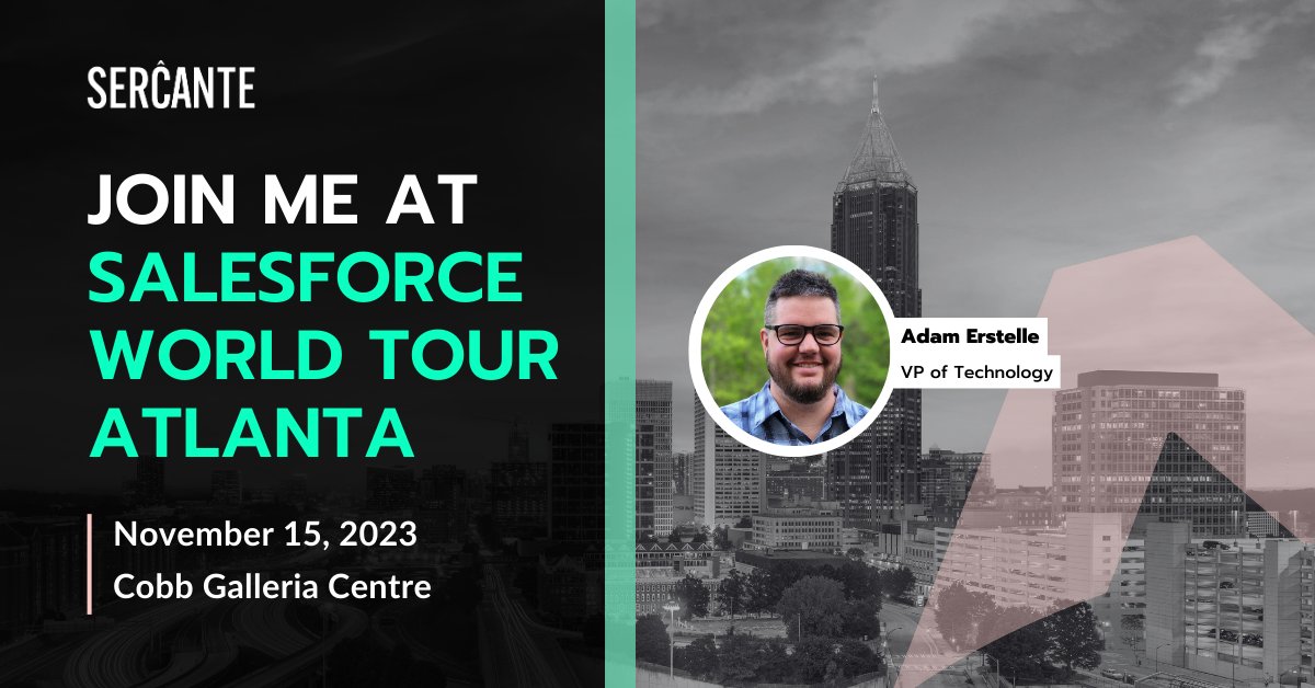 If you have been looking to learn more about data cloud and you plan on attending Salesforce World Tour Atlanta, then this session is a must-attend! Join @adamerstelle and @arvindraman for 5 Tips for Getting Started with Data Cloud. 11/15 @ 2 PM ET reg.salesforce.com/flow/plus/wtat…