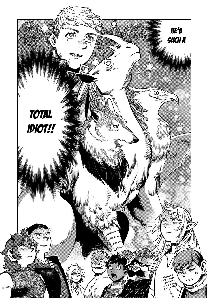 I love Dungeon Meshi 