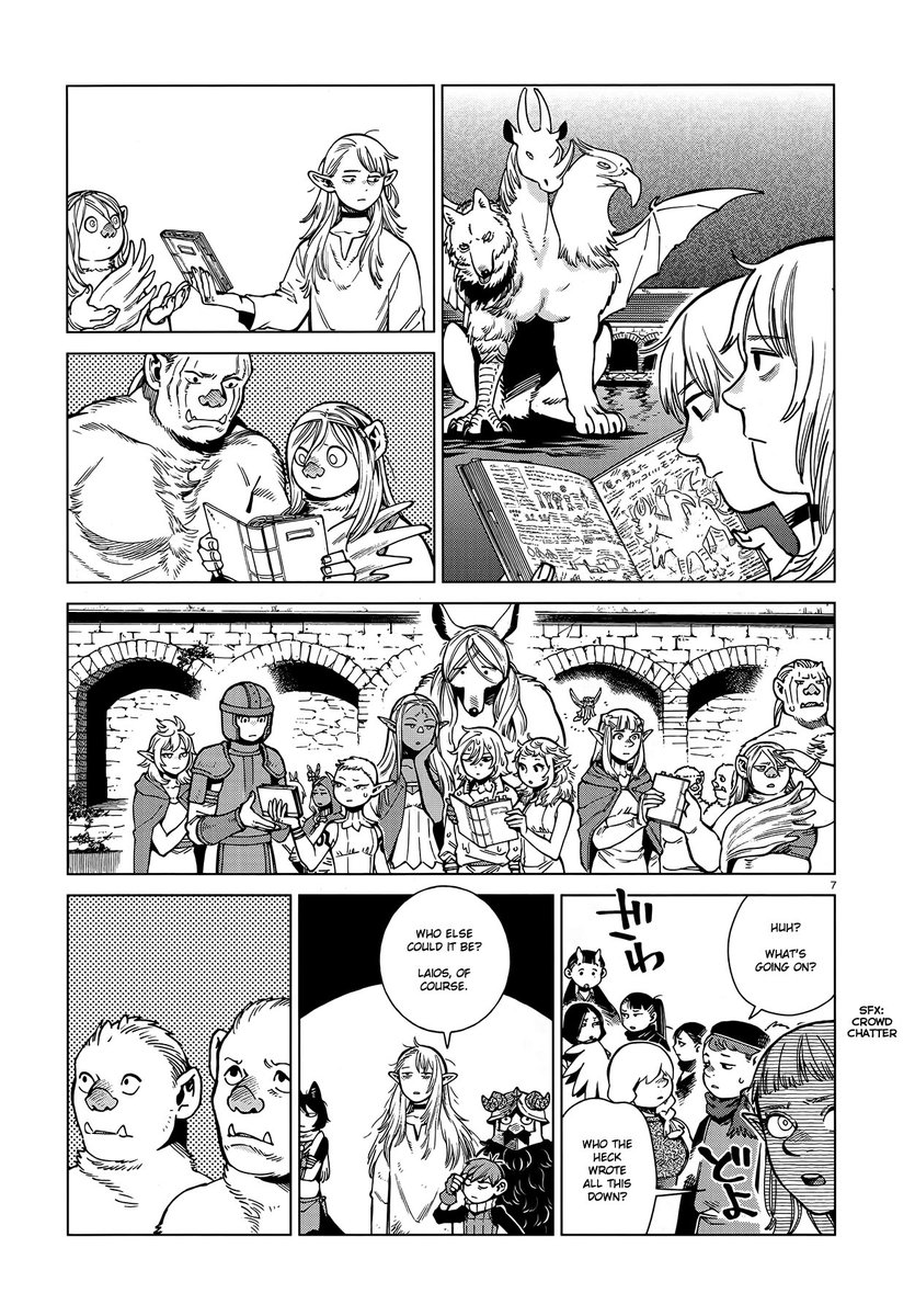 I love Dungeon Meshi 