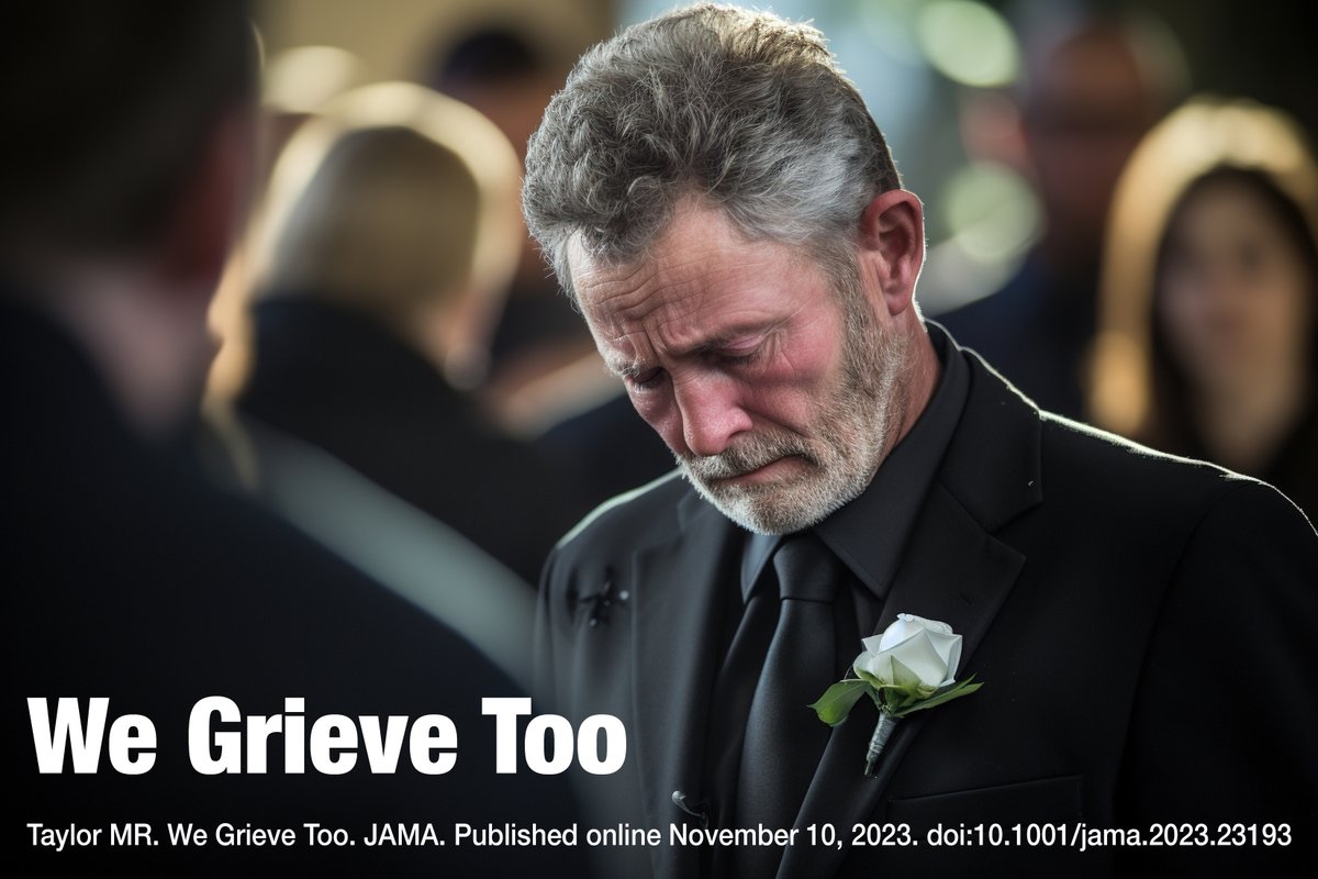 JoeBaber1's tweet image. Pediatric Oncologists, Radiologists, Surgeons, Hematologists &amp;amp; other #ChildhoodCancer doctors grieve also. Take a look:
jamanetwork.com/journals/jama/…  
@cac2org @HappyQuailPress @KoontzOncology @Ellyn_Miller1 @leezawilllshe @AmandaHaddock @erinforever14 @TCellALLMom @JanHalash