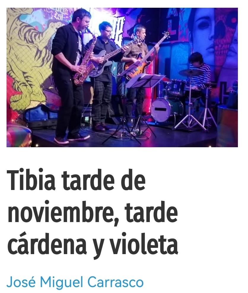 Ayer, a una hora tan inusual como las seis de la tarde, comenzaba Cuarteto Fuerte un magnífico concierto en el Bar Mutante y allí estuvimos para poder contároslo.
sevilladisonante.es/cuarteto-fuert…