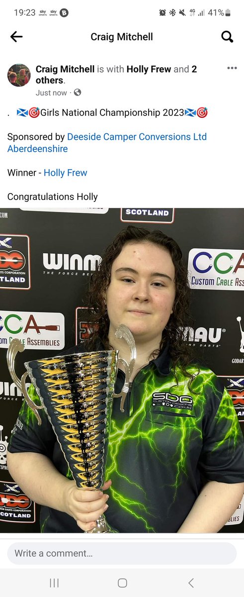 Thanks to the support from @CCLRecycling  Holly was the Jdc girls champion <a href="/IrvineRoyalAcad/">Irvine Royal Academy</a> <a href="/MissG_DHT/">MrsH_DHT</a>