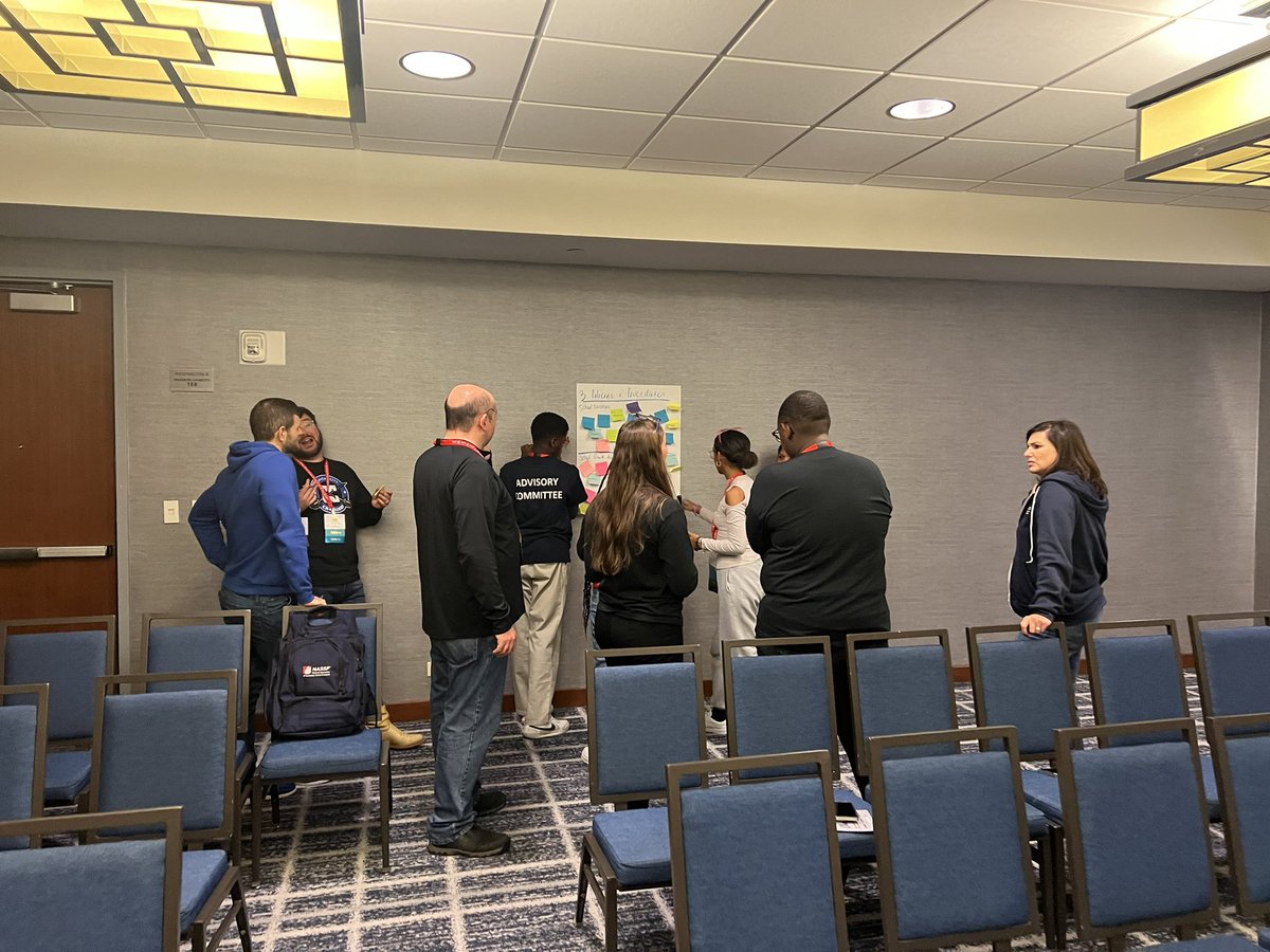 BethHouf's tweet photo. So incredibly proud of this student team from @CCHSCavs presenting at the @NASSP #LEADconf #gocavsgo https://t.co/DMANnEqQfY