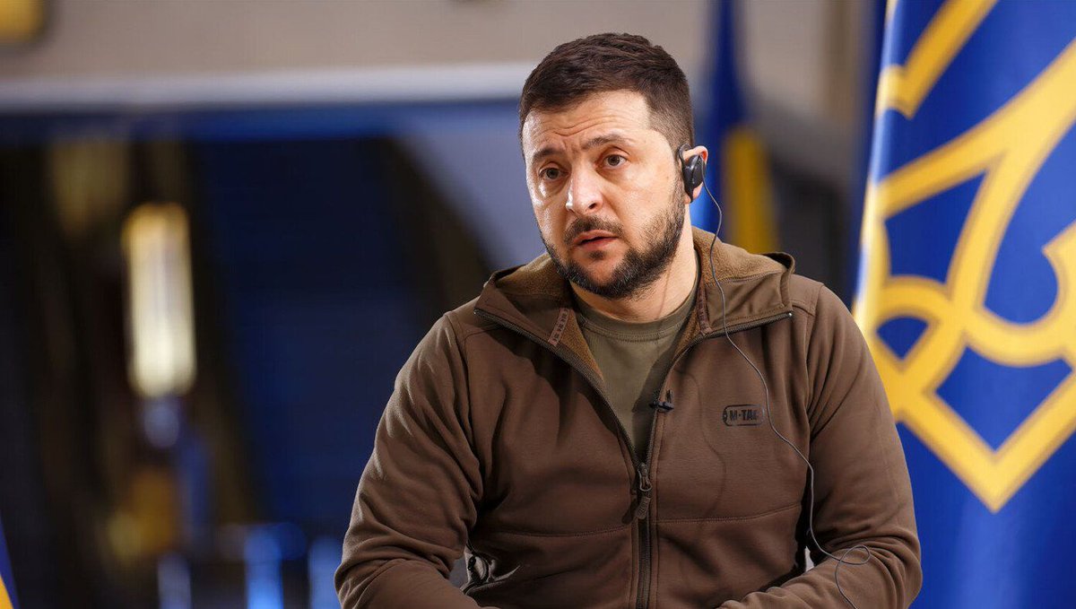 TheBabylonBee's tweet photo. Zelensky Cancels Elections To Focus On Fighting For Democracy 
https://t.co/DOZ6yU9Czt https://t.co/xFnCOzxXNp