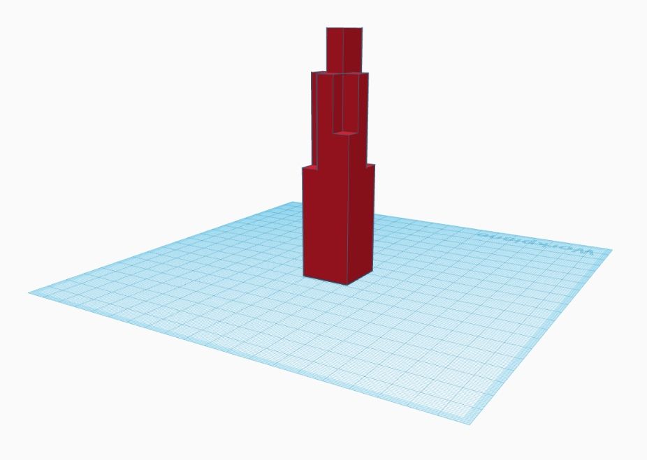 lindyhockenbary's tweet photo. The Sears Tower is super easy to create in Tinkercad for a great introduction to @tinkercad and/or 3D printing project.

https://t.co/n7qCWXvUvI

#3dprinting #edtech #tinkercad #steam #makerlearning https://t.co/A7KRy1efGQ