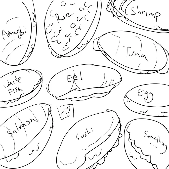 QRT your Sketch vs Final
They are always blobs at first. 