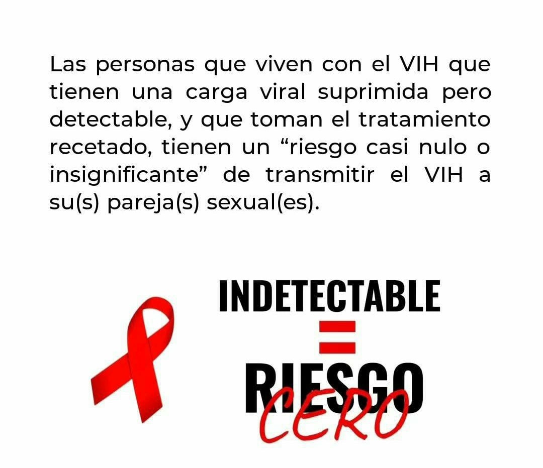grupodeapoyovih's tweet image. • Las Personas con #VIH con carga viral #Indetectable utilizando cualquier combinación de muestra y plataforma de prueba precalificada por la @opsoms y continúan tomando los medicamentos según lo recetado, no tienen riesgo de transmitir el #VIH.
 who.int/publications/i…