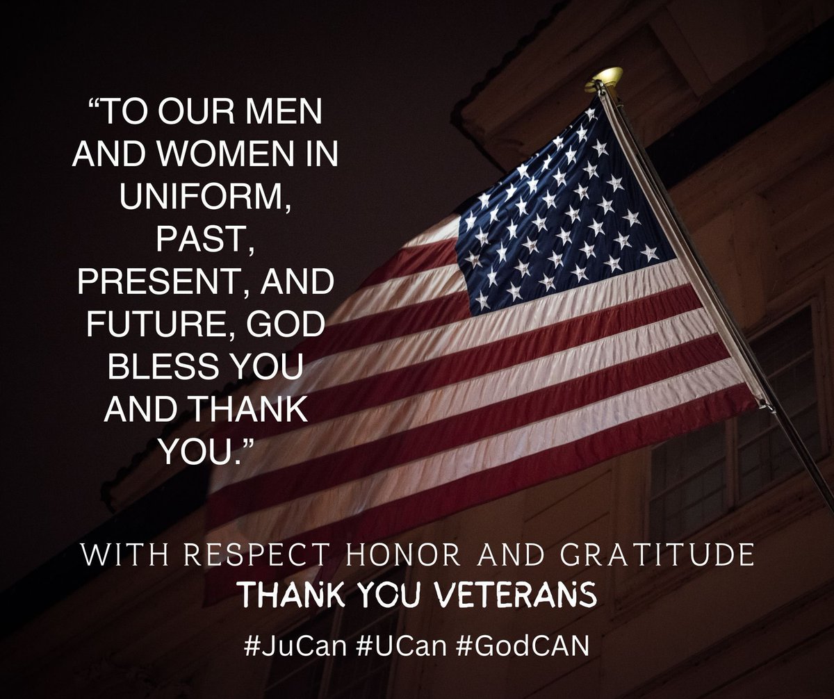 #JuCan honors our Veterans and their families today. Thank you for your sacrifice &amp; commitment in serving our great country! #GodBlessTheUSA