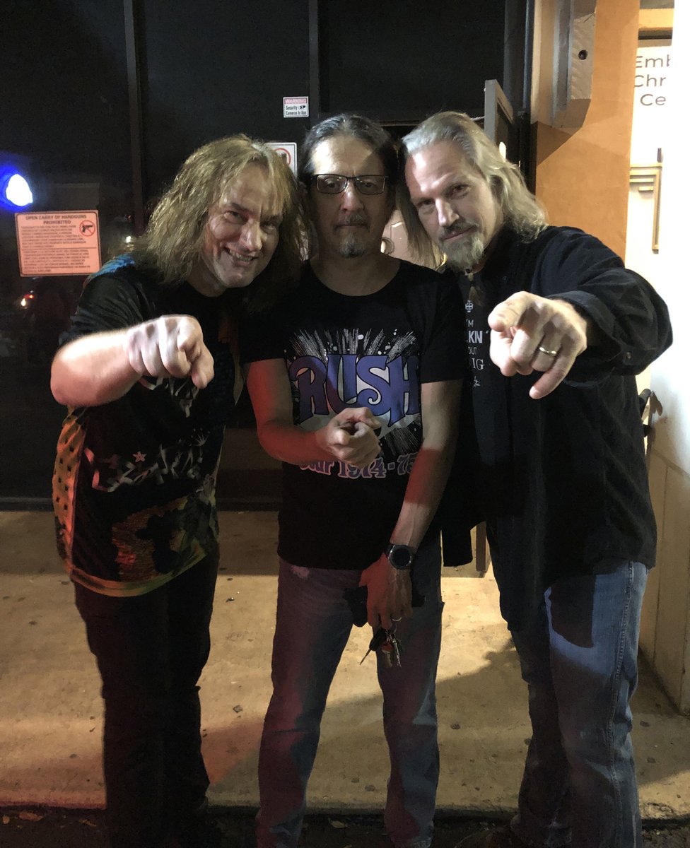 LionelDevillers's tweet photo. #SpasticInk ! Ink Complete with the Jarzombek brothers Ron & Bobby with Pete Perez #Riot ! During the Exit Stage Left show last night #Rush ! #WatchtowerBand #BlottedScience 👏🏻🙇🏻♂️🎼❤️🔥 https://t.co/PALKUJQDVi