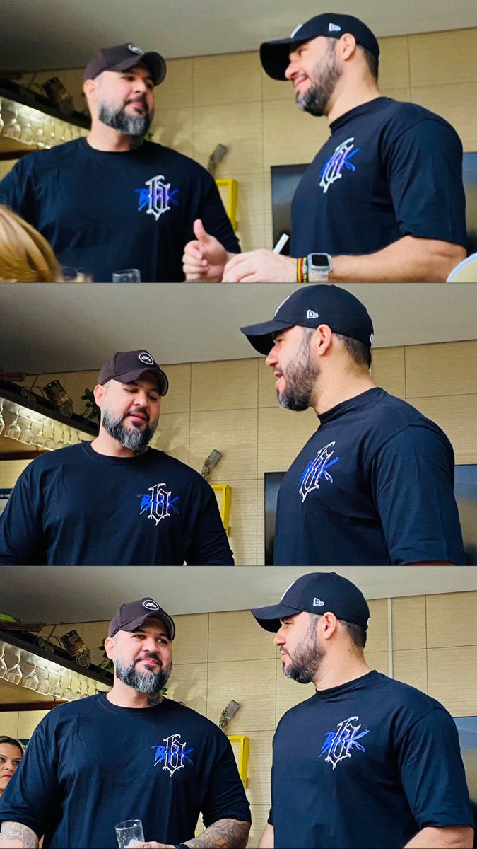 Já dizem que a gente parece. Aí acontece de coincidentemente sairmos com uma camisa igual e bonés pretos. (Eu estava trabalhando e ele foi na frente 🤣🤣) <a href="/bfontenele13/">Bruno Fontenele 🎗ᶜˢᶜ 32/45</a>