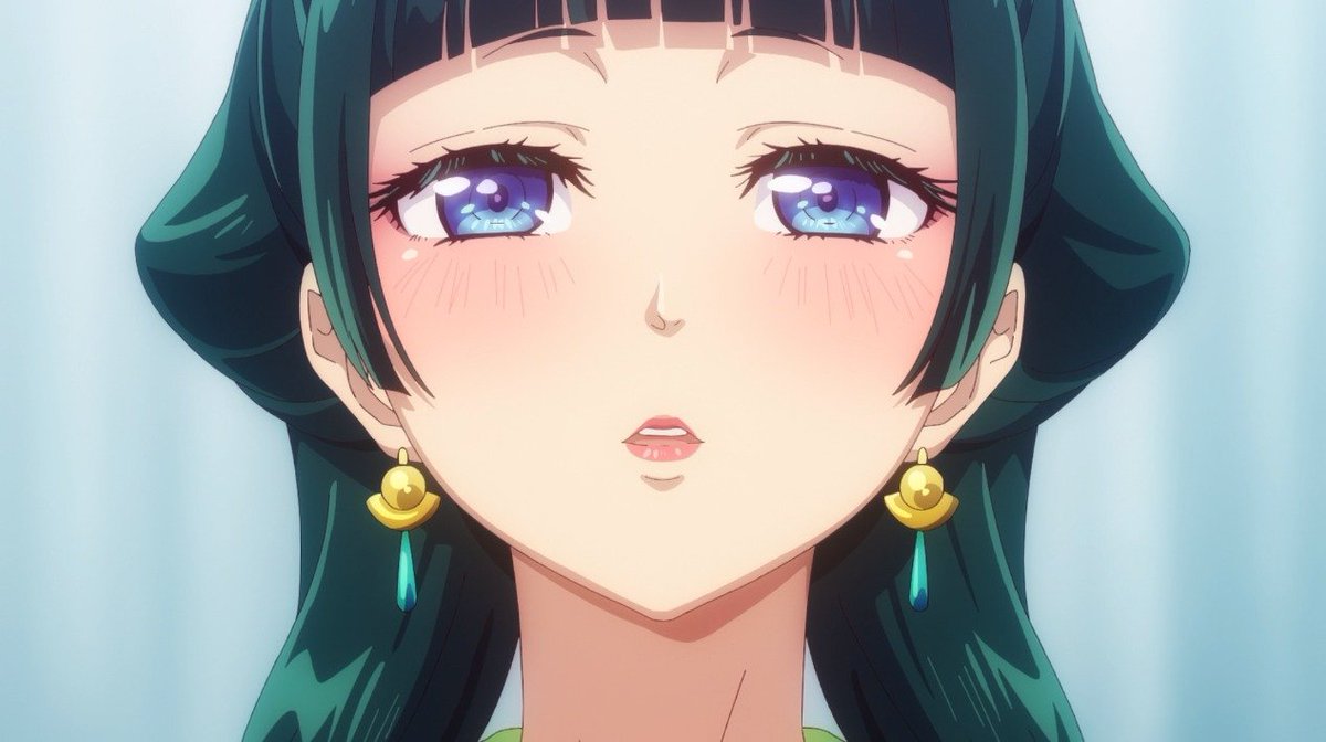 The way that Maomao reacts to poison Anime: The Apothecary Diaries