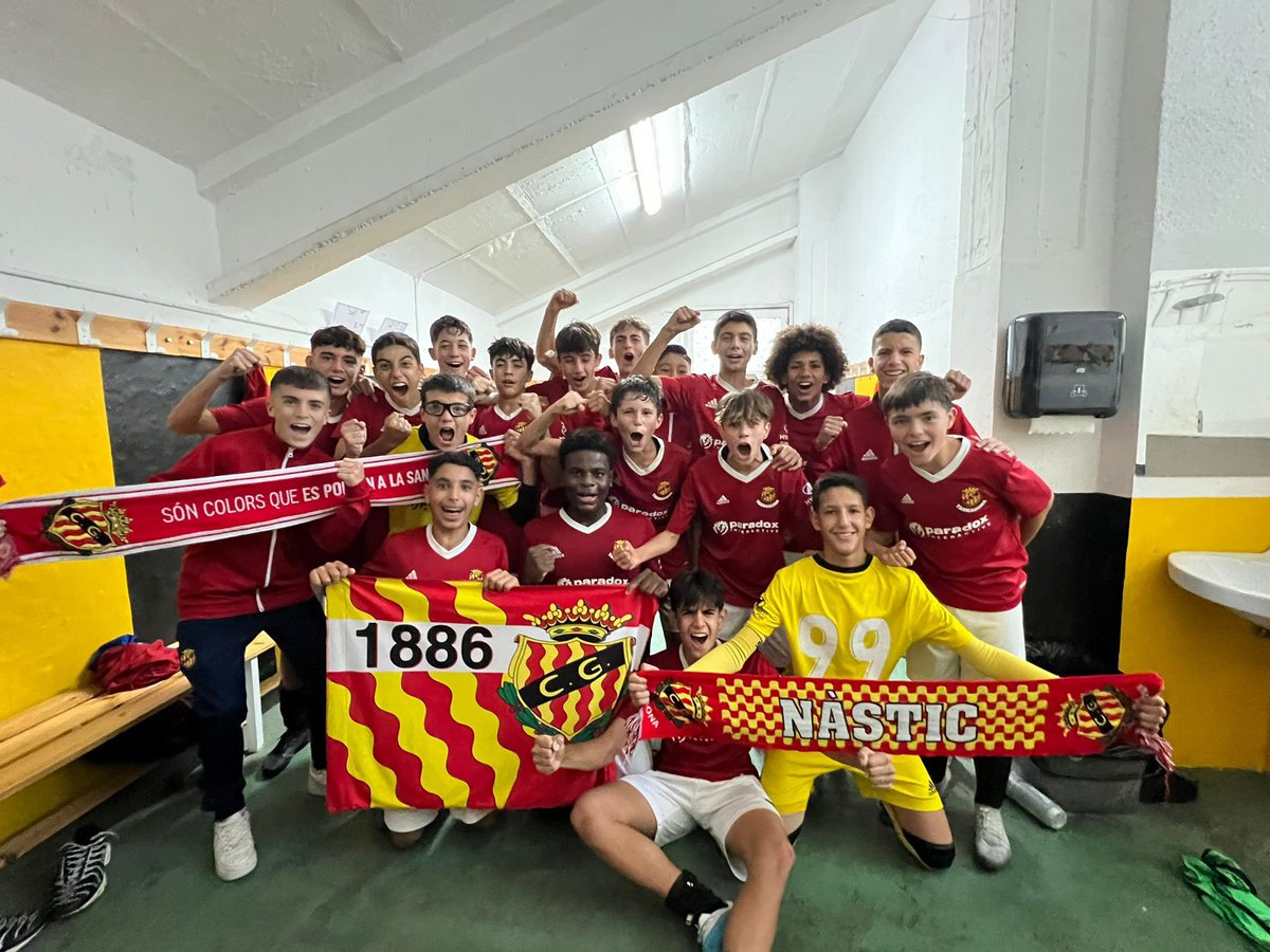 💥Doble victòria grana davant del Fundació Futbol Base Reus

⚽️ 𝐂𝐚𝐝𝐞𝐭 𝐀 vs Fund Reus A (2-1)
⚽️ 𝐈𝐧𝐟𝐚𝐧𝐭𝐢𝐥 𝐀 vs Fund Reus A (1-0)

✊ Enhorabona equips!

#SentimenTarragoní #PlanterGrana
