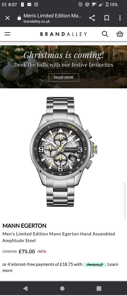 RobboSmart's tweet image. Idealworld is selling this watch for double the price.