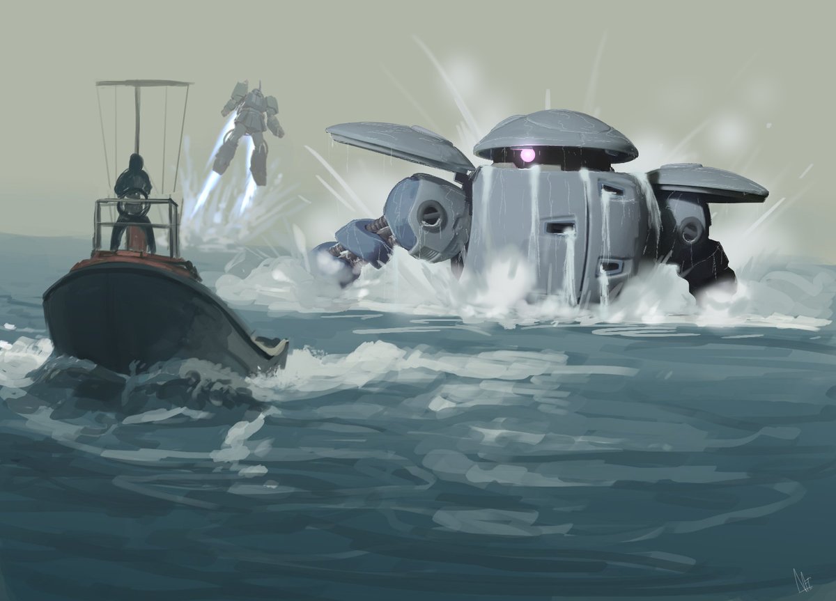 MFI_Foxglove's tweet photo. TORRINGTON BASE ATTACK - UC 0096
#gundam #rkgk #zeon #capule #zaku https://t.co/8sWdKOCPEa