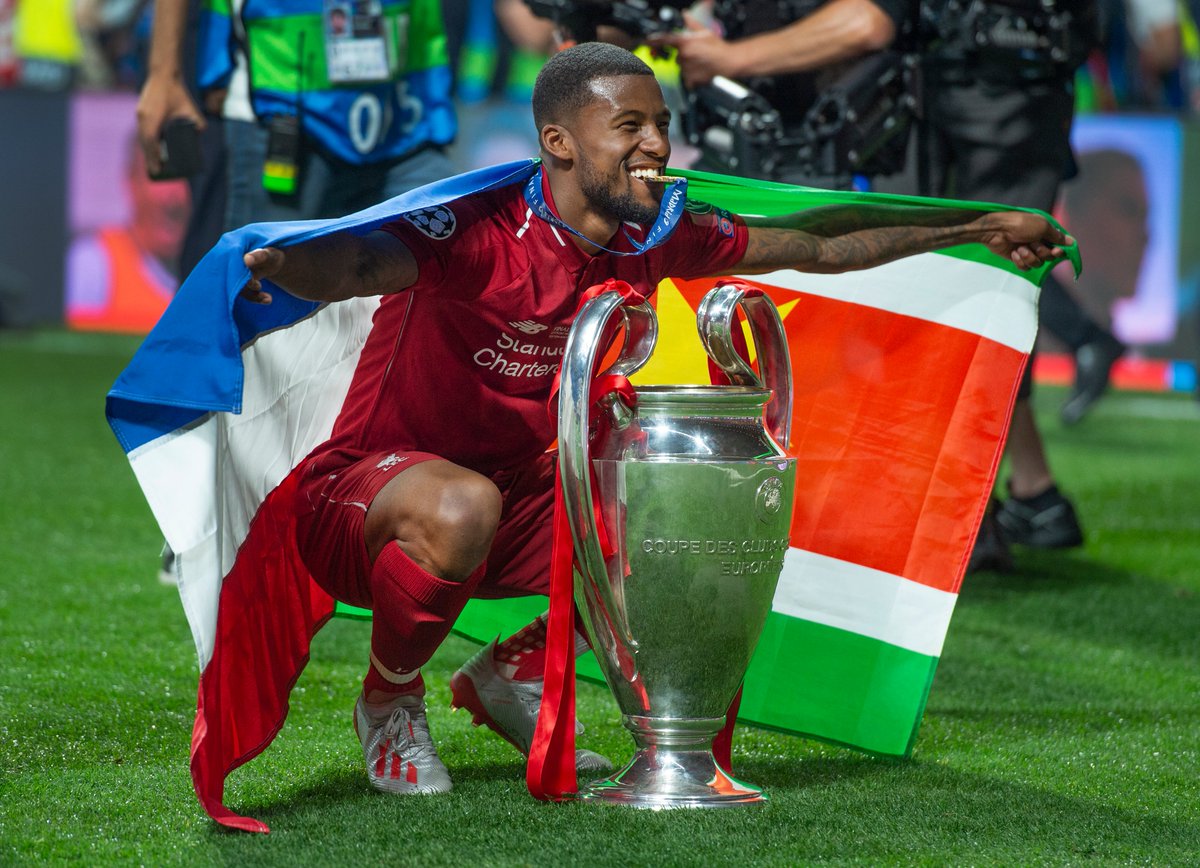 Happy Birthday to the one and only 
Gini Wijnaldum🥳🎉🎉