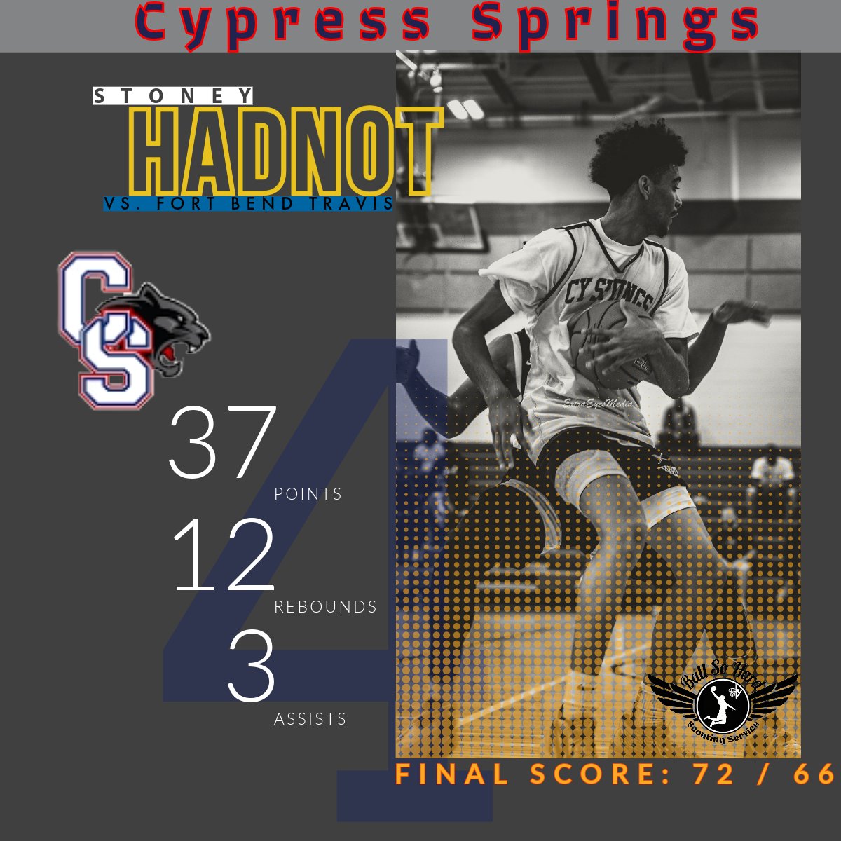 BallSoHardSS's tweet photo. Stoney Hadnot @TayCrazzyyy had a big season-opening game  
📸cred: @AnalyticalCoach 
#Envigorate | @BallSoHardSS https://t.co/ix34MoOp6H