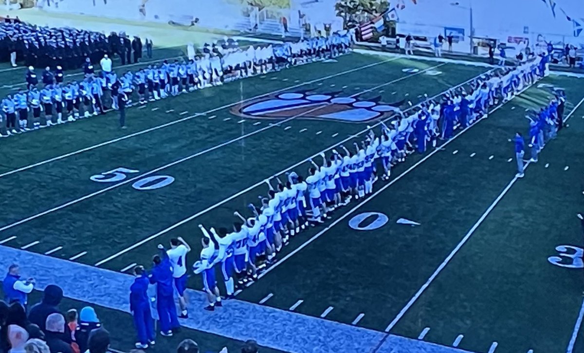 #USMMAFootball Singing second! KP 39 CG 27!! Normal Business!! #BeatCG #WeDid #Again #FiveinaRow #GoingBowling