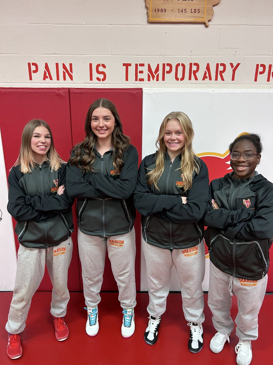 Seniors, Maddison, Olivia, Ashley, Adriana.