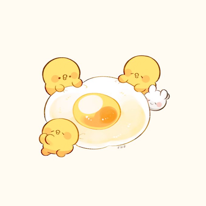 「鶏 卵」のTwitter画像/イラスト(新着)