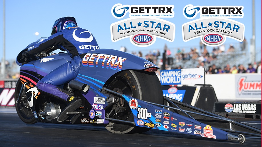 GETTRX named title sponsor of Pro Stock and Pro Stock Motorcycle Callout races. nhra.com/news/2023/gett… #NHRA