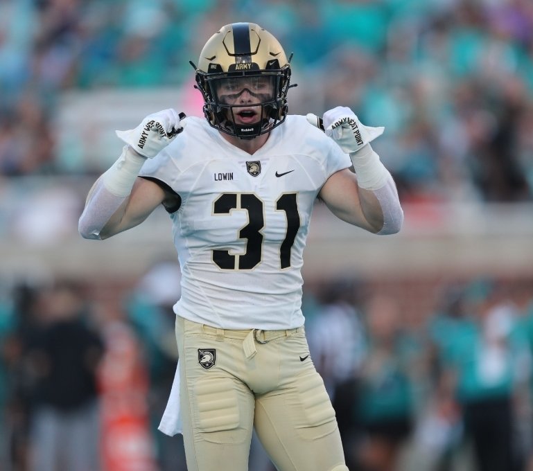 Week 11 Performance LB Leo Lowin - Army • 11 Tackles • 2 Tackles for Loss • 2 Sacks