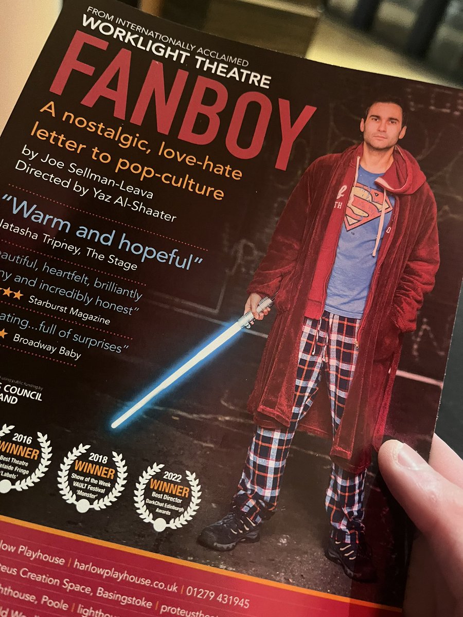 AD | #AD

Tonight’s theatre is… @worklight_uk ‘s Fanboy 

Review to coming soon…