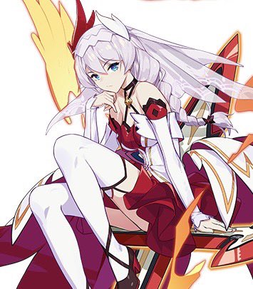 DailyHI3Outfits's tweet photo. today’s honkai outfit of the day is kallen kaslana’s celestial hymn!! https://t.co/UD53lVdmKc