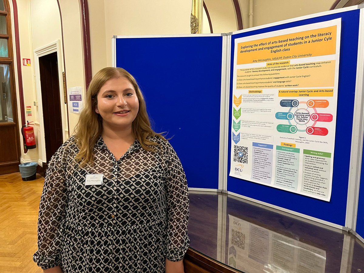 Thank you <a href="/LiteracyIRL/">Literacy Association of Ireland</a> for such an inspiring weekend, and to everyone who presented such an array of exciting research. 
I was delighted to get the opportunity to share my research on literacy and the arts in post-primary schools. #LAIcon23