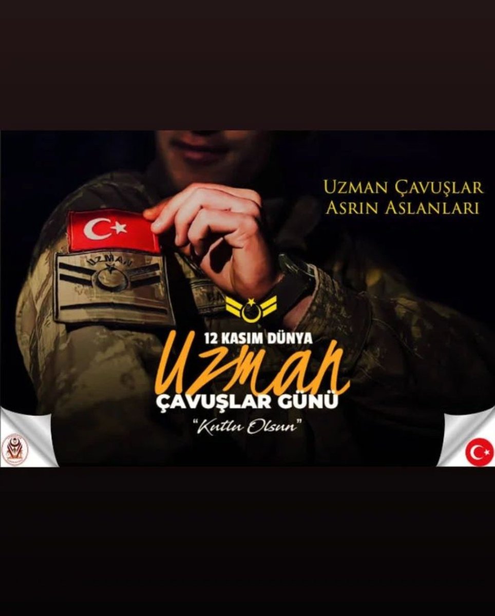 #12KasımUzmanÇavuşlarGünü