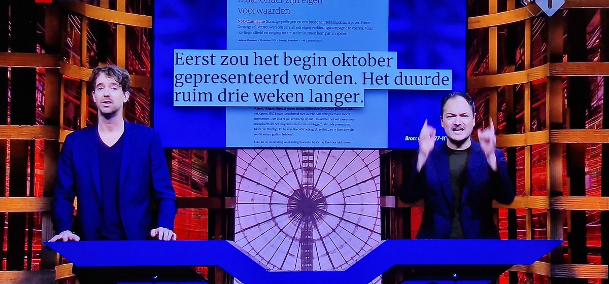 Terwijl politici behoorlijk voorzichtig zijn om Pieter #Omtzigt te hard aan te vallen in deze verkiezingscampagne, legt #eventothier zijn zwakke eigenschap(pen) binnen de kortste keren gelijk genadeloos bloot. 
Wat ben ik blij dat dit programma terug is op de buis.