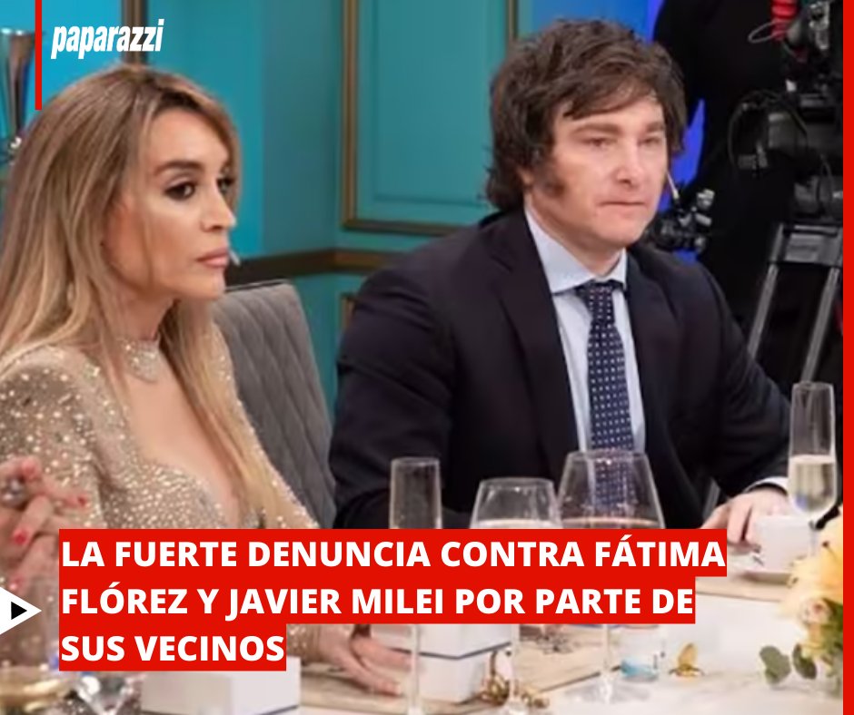 PaparazziRevis's tweet photo. 😬¡Duró poco!
Lee los detalles en la nota acá:
https://t.co/4zrCBhX8oz
#JavierMilei #FatimaFlorez #amorexpress https://t.co/VPdo1Ct6u5