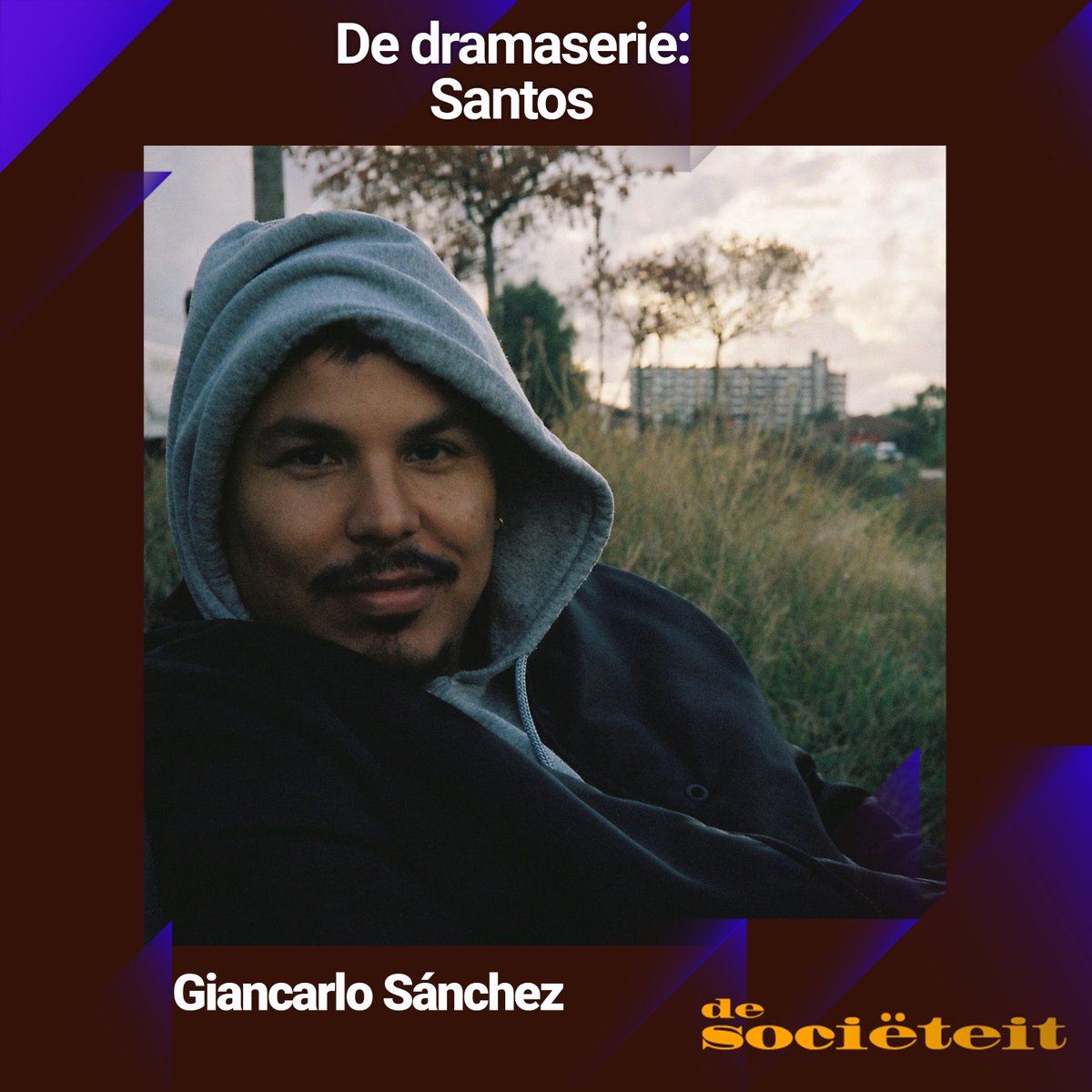 📺 Zondag 12 november in De Sociëteit op NPO 2 om 22:40 uur. 

Actrice Romana Vrede en regisseur Giancarlo Sánchez vertellen bij ons over de veelbelovende nieuwe dramaserie 'Santos', die al werd bekroond met een Gouden Kalf voordat deze op televisie verscheen.