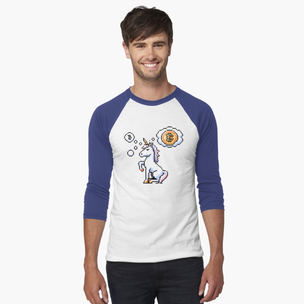 🦄💰 Dive into a digital adventure with 'Crypto Dreams'! Witness a unicorn's whimsical thoughts on Bitcoin in pixel art.

🚀 Perfect for crypto enthusiasts and dreamers alike.

redbubble.com/i/t-shirt/Cryp… #findyourthing #redbubble #Bitcoin #UnicornDreams #PixelArt
#RBandME