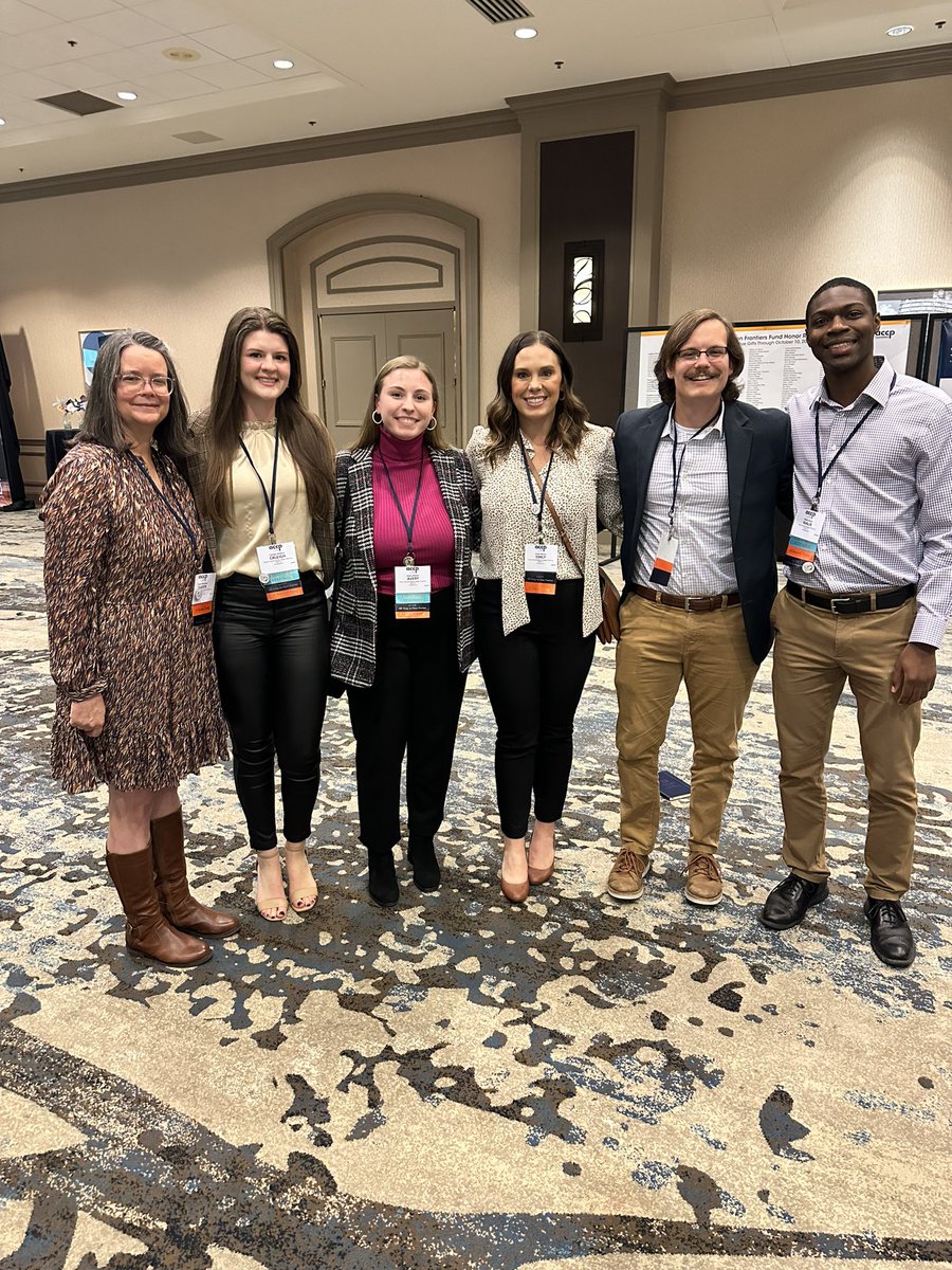 Ran into some of our AUsome @auhcop students this morning at #ACCPAM23!