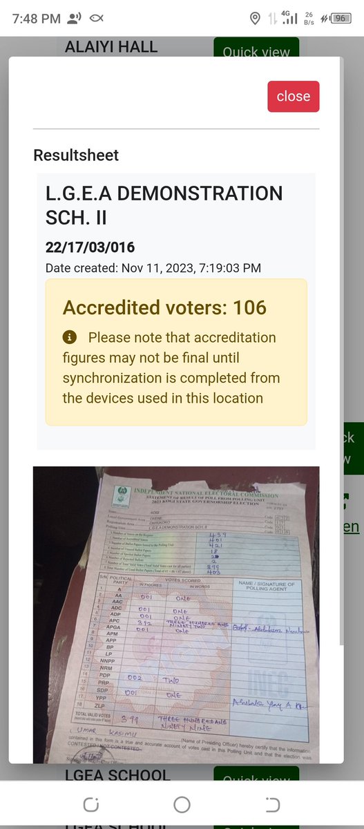 PollinatorsCare's tweet photo. @inecnigeria @MuritalaAjaka @_dinomelaye @OfficialGYBKogi @OfficialOAU @ed_onoja 5)
#KogiDecides2023 
Some cases of over voting in Kogi State as uploaded on the website of INEC.

Total number of voters, more than the total accredited🤷

@MuritalaAjaka 
@_dinomelaye 
@OfficialGYBKogi 
@OfficialOAU 
@ed_onoja 

Many more, resulting from pre-filled result sheets https://t.co/tkQicZz9sp