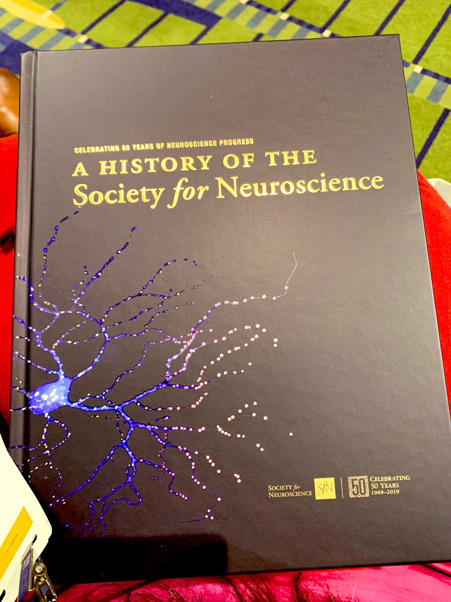#SfN23 A beautiful book from the Society for Neuroscience