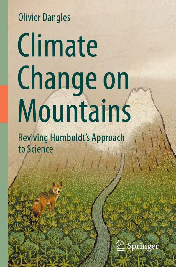 "How is nature affected by climate change in the Andes? How can Humboldt help us find out?" Find the answers in this book that just came out: link.springer.com/book/10.1007/9…